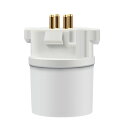 DiCUNO 口金変換アダプター 変換ソケット GX10q→E26 (GX10q-1/-2/-3/-4対応) 1個入