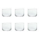 【送料無料】アデリア(ADERIA) グラス クリア 105ml ストレート 6客入 日本製 B-2321