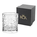 【送料無料】TAMAKI RCR ロックグラス TATTOO 直径8.2×高さ9.4cm 310ml イタリア製 クリア T-932018