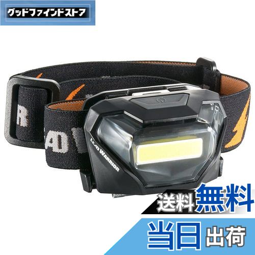 ̵ۥŵ LEDإåɥ饤 LEAD WARRIOR Ӽ 300lm LC-LW300C-K 08-1325 OHM