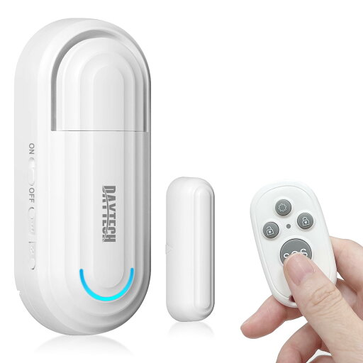 【送料無料】DAYTECH 窓ドア開閉センサー 4段階音量調節玄関チャイム 4種類モード選択ドアセンサー 冷蔵庫の閉め忘れ対策 防犯アラーム (1個 リモコン1個付き) 【送料無料】DAYTECH 窓ドア開閉センサー 4段階音量調節玄関チャイム 4種類モード選択ドアセンサー 冷蔵庫の閉め忘れ対策 防犯アラーム (1個 リモコン1個付き)