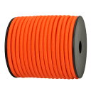 【送料無料】Abma Cord ショックコード バンジーコード 6mm 弾性 ゴム紐 ゴムロープ ストレッチコード 荷物固定 軽トラック ターポリン カーゴネット クラフト DIY用など(10M)-オレンジ