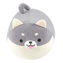 【送料無料】JEMA ジェマ 抱き枕 犬 マシュマロ アニマルクッション ぬいぐるみ もちもち ふわふわ 柔らか 可愛い プレゼント用 グレー 長さ約70cm