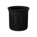 【抗菌】 Belca 日本製 排水口 ゴミ受け 流し用ゴミカゴ 135タイプ 直径13.5×高さ13cm ブラック SP-231BK