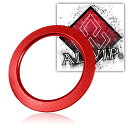 ALWIP(アルウィップ)【トヨタ・スバル】対応 エンジンスタート スターターリング アルミカバー (レッド)