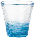 アデリア(ADERIA) 津軽びいどろ 12色のグラス 露草 260ml 日本製 化粧箱入 グラス ハイボール コップ ビール おしゃれ ガラス 日本酒 タンブ...