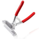【送料無料】LEONTOOL キャンバスプライヤー キャンバス張り器 ペンチ 口幅12cm 広口 ゴム付 軽量 絵画 用品 画枠 版画 画架 工具