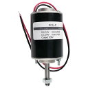 7Akiranoai 30W高速永久電気モーター DCマグネットモーター、リバーシブル電気ギアモーター12V / 24V 永久磁石DCモータ高速