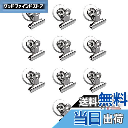 WXVOVXW マグネットクリップ クリップ 磁石 マグネット クリップ 強力 31mmの円形磁石クリップ、防錆加..