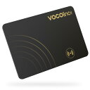VOCOlinc 紛失防止タグ 超薄 Airタグ カード型 (Apple「探す」のみ対応 ) 忘れ物防止 タグ スマートタグ Bluetooth トラッカー (財布、荷物用) 探し物 (VT2202-1P)