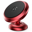 【令和超強磁力版】 Syncwire 車載ホルダー マグネット 超強磁力 360°調整可能 スマホホルダー 車 【片手操作】スマホスタンド iPhone 16 / 16 Pro / 16 Pro Max/iPhone 15 / 14/ 13 / 12 mini / 12 Pro/SE / 11/ XR/X/XS/Sony/Samsung/HUAWEIなど4-7インチ多機種対応(