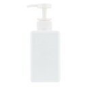 ベストコ(Bestco) シャンプー用ディスペンサー ホワイト 450ml ネトヨン・レ スクエア ボトル ND-4365(2)