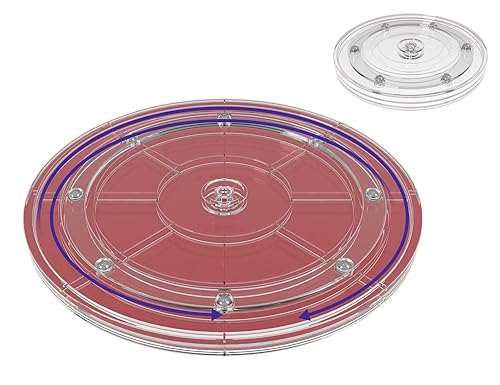 【送料無料】Kuymquat 回転台 回転盤 丸型 テレビ TV パソコン モニター画面360度回転 電話機 茶器果物..