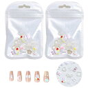 【送料無料】PAVIKE ネイルパーツ(約60個セット) ネイルデコパーツ ネイルアート デコパーツ 3D 立体 パール 蝶結び ハート 可愛い うさぎ くま ...