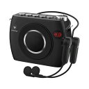 【送料無料】W WINBRIDGE 25W 拡声器 2本マイク付き 高容量8000mAh 録音 音楽再生 ハンズフリー拡声器 ポータブルPaシステム 小型 スピ...