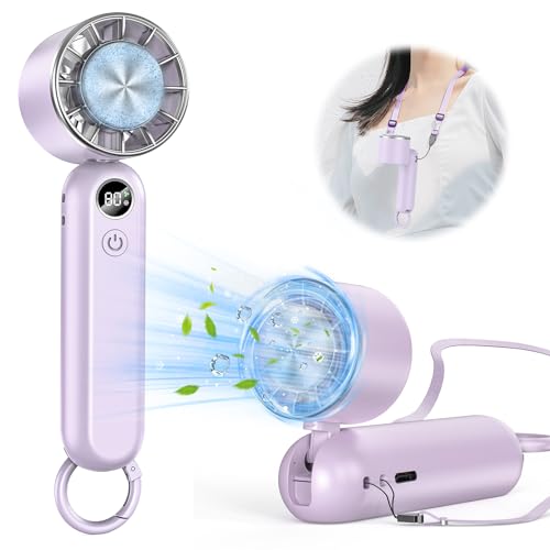 【送料無料】ハンディファン 冷却プレート搭載 携帯扇風機 冷感 手持ち扇風機 3段階風力調節 長時間稼..