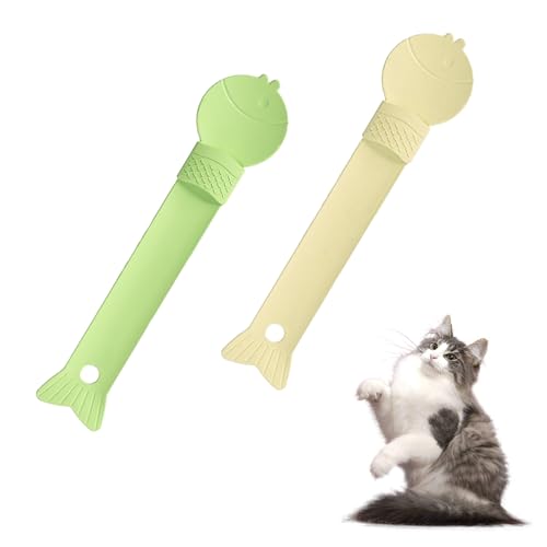 【送料無料】PAVIKE キャットフードフィーダー チュール猫 2個セット ポータブル チュールスプーン 簡..