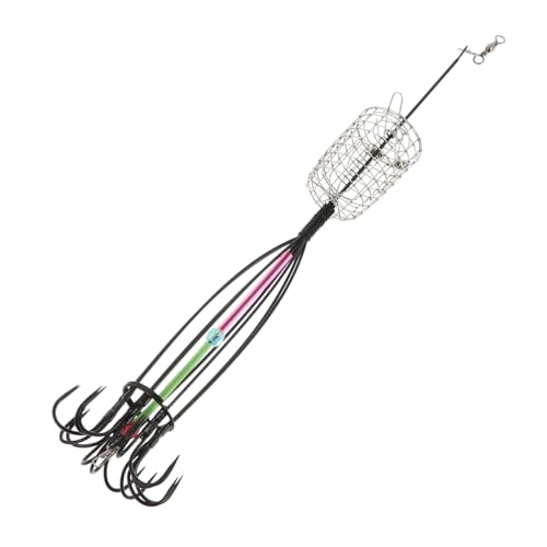 【送料無料】Toddmomy ハゲ掛け コマセカゴ エサカゴ付 投げ釣り 船釣り 淡水海水兼用 打ち餌器