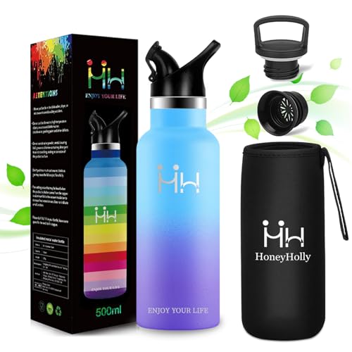 【送料無料】BOONSHAK 1リットル 炭酸 水筒 二種類の蓋付き 1000ml 魔法瓶 ステンレス 細身 保温 保冷..