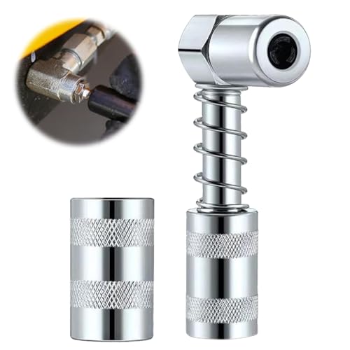 【送料無料】PAVIKE グリースノズルアダプター 潤滑脂グリースガン グリースフィッティングアダプター ..