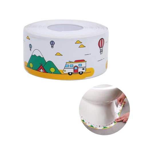 【送料無料】TVETE 防水 隙間テープ トイレ 隙間テープ 防カビテープ 補修テープ マスキングテープ ト..