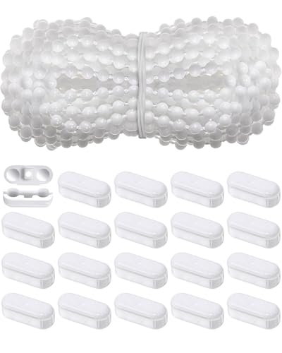 【送料無料】harukita ボールチェーンコネクター ブラインドビーズチェーンコード チェーン コネクター ビーズ延長コード 窓カーテンブラインド用 交換部品 圧着クリップリンク