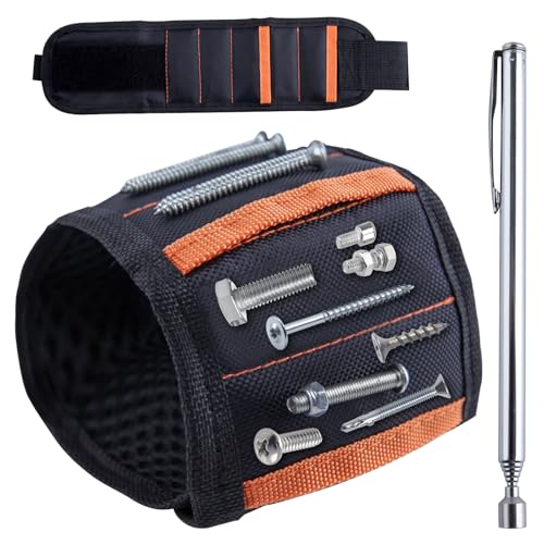 【送料無料】GOLD DEER マグネットリストバンド ピックアップツール 磁気リストバンド ネジ  ...