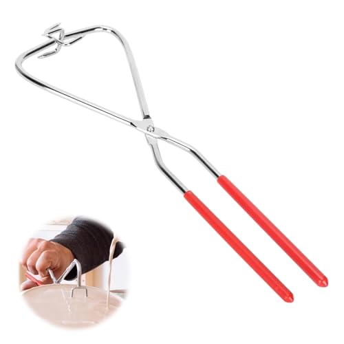 【送料無料】EsiFare 釉掛けばさみ 釉かけハサミ 2つ爪 ステンレス製 陶芸用品 陶芸道具 粘土・陶芸・..