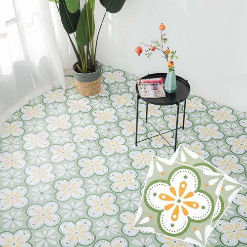 【送料無料】KUKUAN フロアタイル 大理石 木目 接着剤不要 粘着シート 貼るだけ 置くだけ 厚手1.2mm 防..