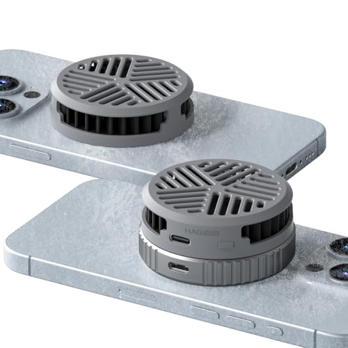 【送料無料】Hagibis 磁気携帯電話クーラー 超薄型冷却ファン ポータブル 軽量 携帯電話ラジエーター iPhone 15 Pro Max MagSafeシリーズ iPad Pro Android タブレット用