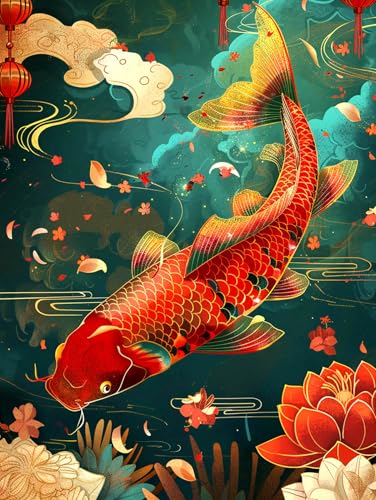 【送料無料】Reofrey ダイヤモンドアート クロスステッチ キット 魚、動物手作りキット 全面貼り付け タイプ ビーズアート DIY 手芸キット ホーム レ...