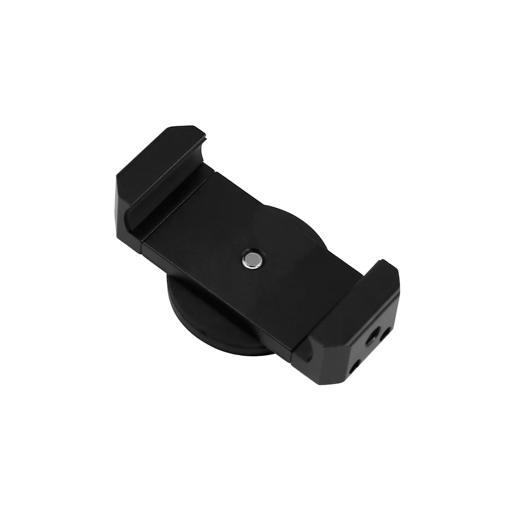 【送料無料】Jeyaic バイク用スマホホルダー 超磁力 ワンタッチ貼り付け カメラアクセサリーセット 収納袋付き (ブラック)