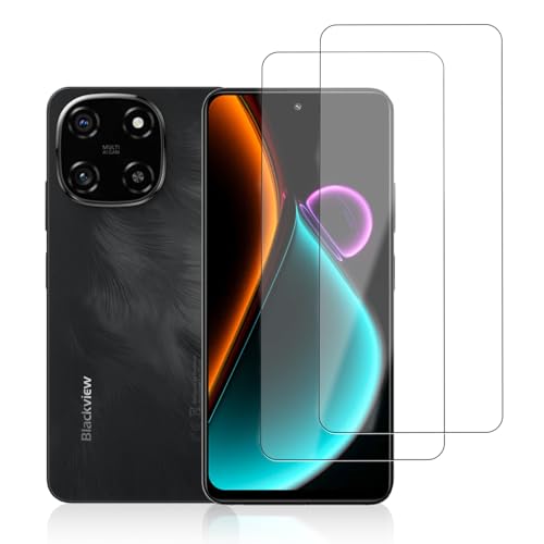 【送料無料】【2枚セット】For Blackview Color 6 用 フィルム ガラスフィルム【KONXISA】スマホ液晶ガ..