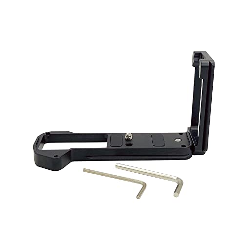 【送料無料】SIUTATDSH カメラグリップ 適用 Fuji 富士 X-T5 XT5 専用 L型クイックリリースプレート、側板は伸縮可能、電池交換でき、三脚設置でき、Arca Swiss規格