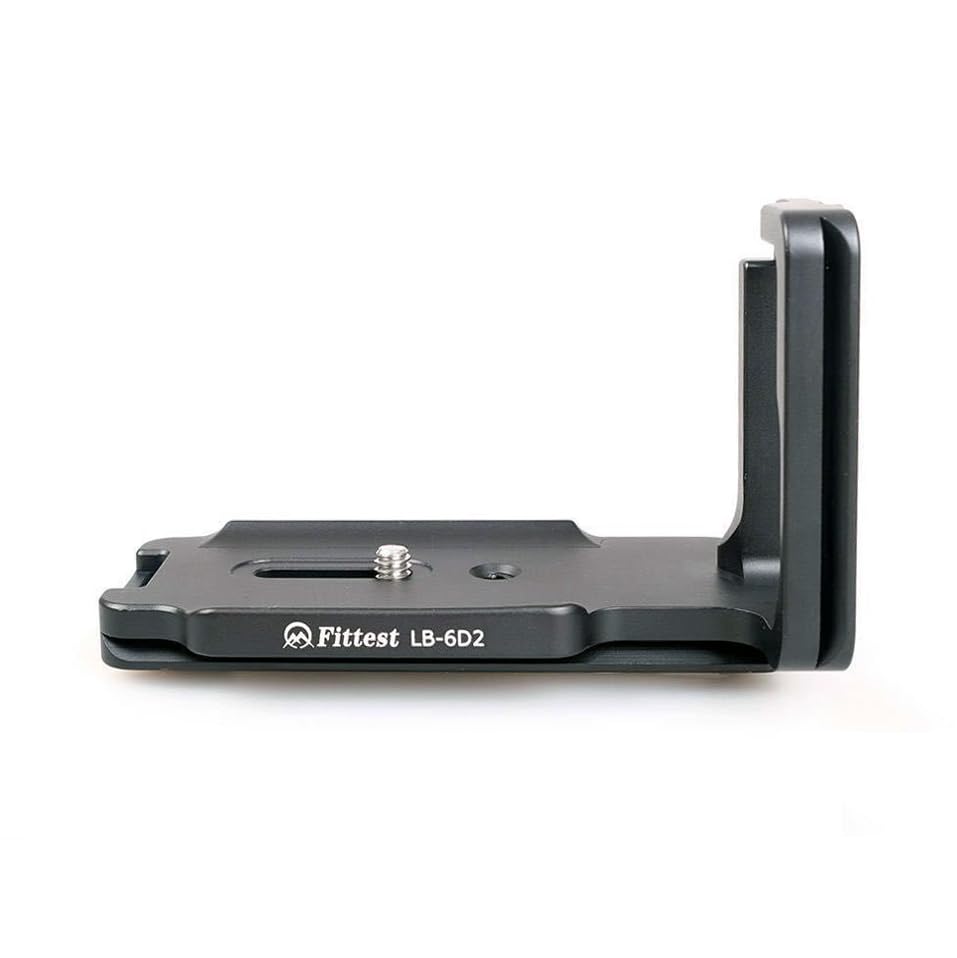 【送料無料】SIUTATDSH カメラグリップ 適用 Canon キヤノン EOS 6D Mark II 6D2 専用 L型クイックリリースプレート、電池交換でき、三脚設置でき、Arca Swiss規格