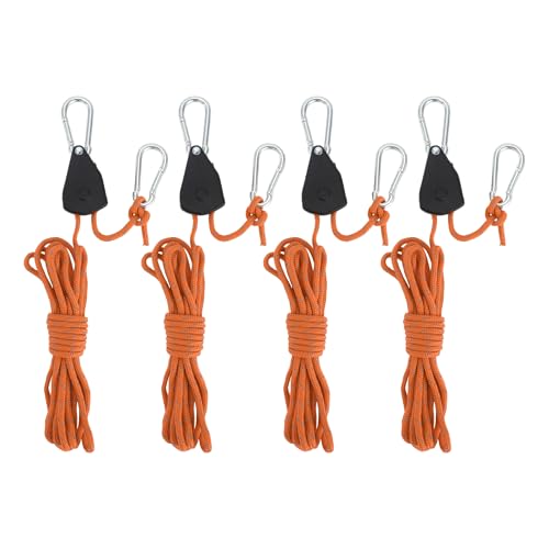 【送料無料】CAPASTEC パラコード 4mm ガイロープ 自在金具 テント用 テントロープ カラビナ付き 時短設営 調節可能 タープロープ キャンプ用品 ア...