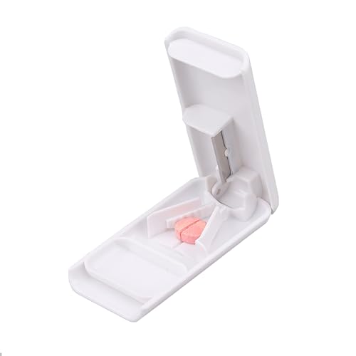 【送料無料】LeTradeJP ピルカッター 薄くて軽い コンパクト 半割 切りやすい 薬カッター携帯用 薬 カッター クリア