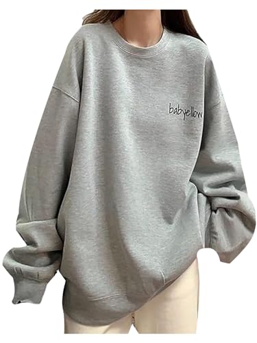 【送料無料】MDMYXJP トレーナー レディース ビック シルエット プルオーバー 大きいサイズ ロング丈 トップス 春 秋 冬 MD330