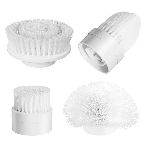 【送料無料】バスポリッシャー替えブラシ 電動お掃除ブラシ 互換ブラシ ターボプロ本体に対応 4点セット