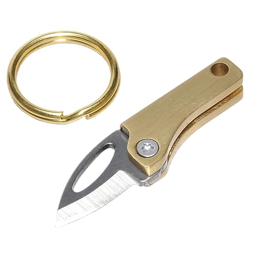 【送料無料】Goods Land 【 折り畳み式 】ナイフ コンパクト 真鍮 ステンレス鋼 ミニ 小 ...