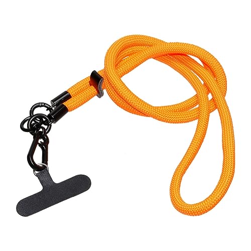 【送料無料】[Goods Land] 太め ロープ スマホ用 ショルダー ストラップ ロープ 太め ケース 挟むだけ ..