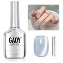 【送料無料】GAOY マグネットネイル ジェルネイル 単色 UV・LED対応 ポリッシュタイプ セルフネイル 初心者&プロ適用 色:ムーンライトコースト