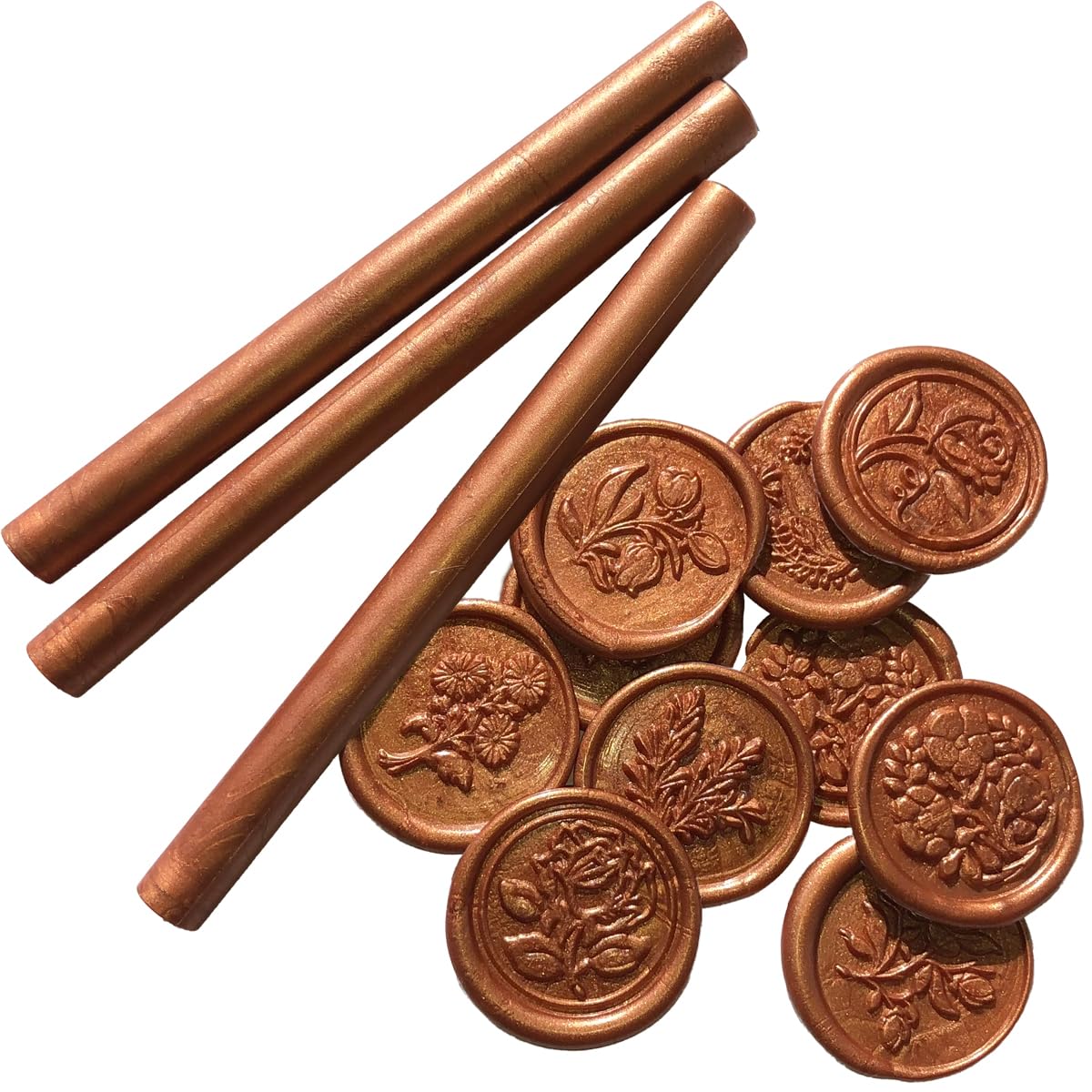 【送料無料】neliege シーリングワックス スティック 11mm 10本セット 37色 グルーガン 封蝋 棒 サイズ..