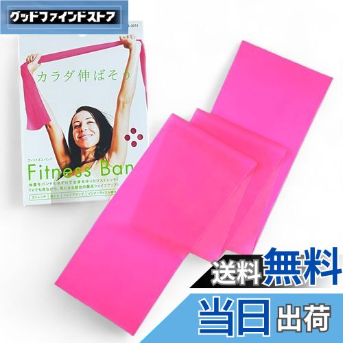 【送料無料】La-VIE(ラヴィ) フィットネスバンド ソフト トレーニングチューブ 筋トレ 3B-3011 【メー..