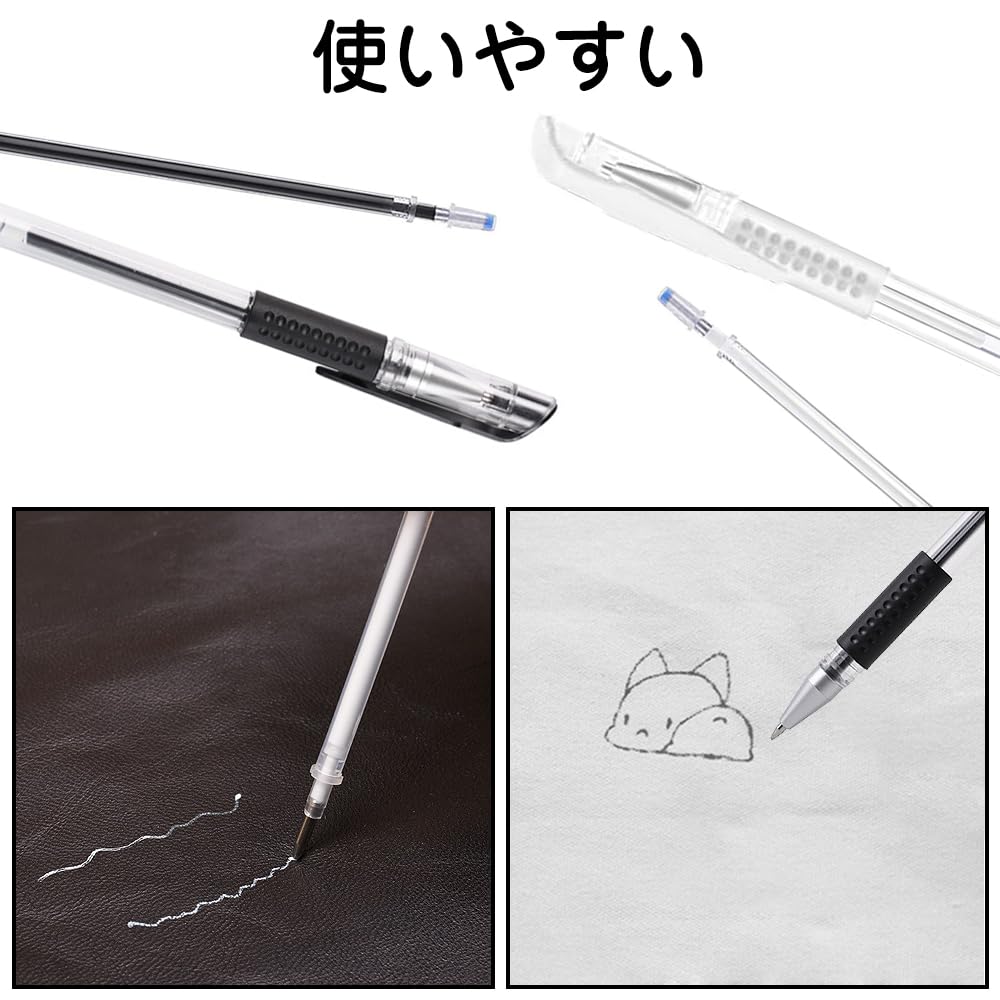 【送料無料】LIANHATA チャコペン 24本セット 4色 熱で消える 裁縫用チャコペン 刺...