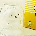 【 正規品 】 グッドグラス ポムポムプリン ダブルウォールグラス スタンダード 耐熱グラス