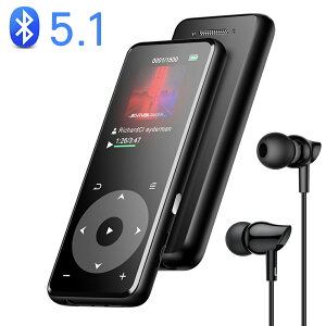 ＼日本正規品・一年保証付き／ AGPTEK MP3プレーヤー bluetooth5.1 Hi-Fiロスレス音質 デジタルオーディオプレーヤー スピーカー搭載 音楽プレーヤー ダイレクト録音/スマホ転送 光るタッチボタン 録音 FMラジオ 8GB内蔵 ウォークマン 母の日 父の日 子供 プレゼント ギフト