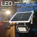 GOODGOODS ソーラーライト 屋外 30W 3000lm ガーデンライト ソーラー充電 明暗センサー ソーラー LED ライト 昼光色 太陽光発電 スタン...