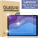 Lenovo Tab M10 Plus 3rd gen 10.6インチ 2022年モデル (ZAAM0080JP/ZAAN0158JP/ZAAJ0048JP) (TB125FU/TB128FU) 耐指紋 撥油性 表面硬度 9H 2.5D 高透過率 反射低減タイプ 光沢表面仕様 液晶保護 9H強化ガラスフィルム レノボ