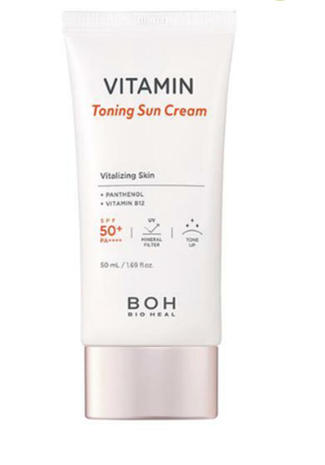 BIOHEAL BOH 　バイオヒールボ ビタミントーニングサンクリーム 50ml SPF50+ PA++++ 日焼け止め UVカット 紫外線対策 セット ボタニックヒールボ 国内発送 韓国コスメ 韓国化粧品　人気　彼女　誕生日　ブレゼント